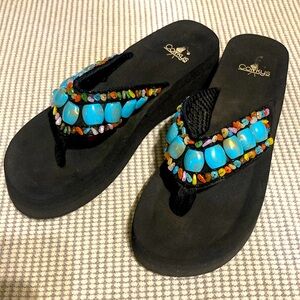 Corky’s Embellished Sandals